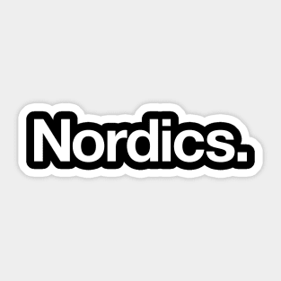 Nordics Sticker